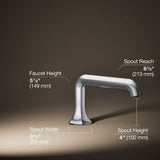 Occasion® Deck-mount bath spout with Straight design
