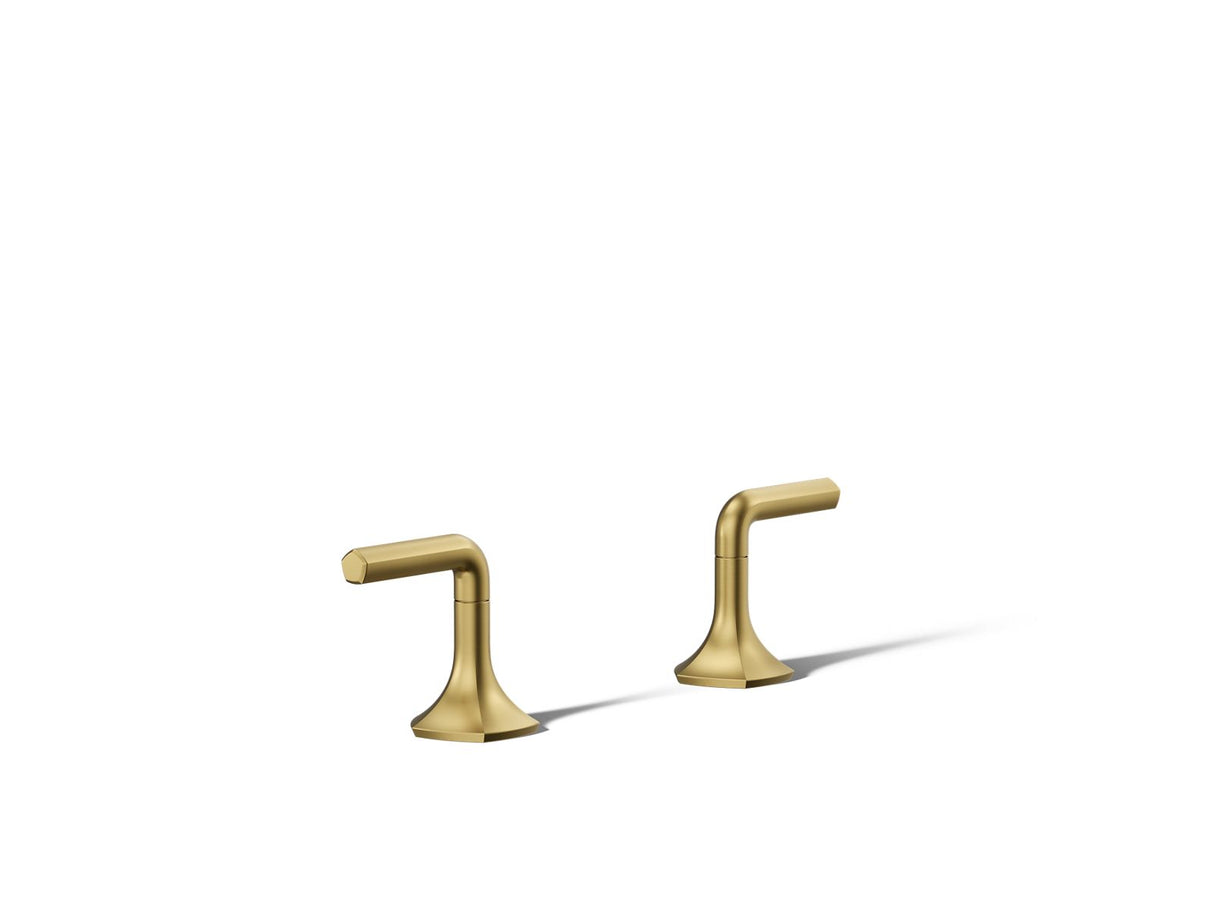 Occasion® Deck-mount bath faucet handles with Lever design