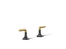 Occasion® Deck-mount bath faucet handles with Lever design