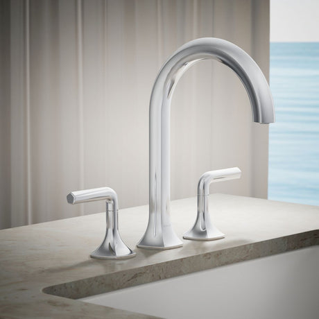 Occasion® Deck-mount bath faucet handles with Lever design