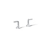Occasion® Deck-mount bath faucet handles with Lever design