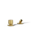 Occasion® Deck-mount handshower holder and two-way diverter valve