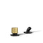 Occasion® Deck-mount handshower holder and two-way diverter valve