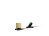 Occasion® Deck-mount handshower holder and two-way diverter valve