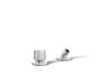 Occasion® Deck-mount handshower holder and two-way diverter valve