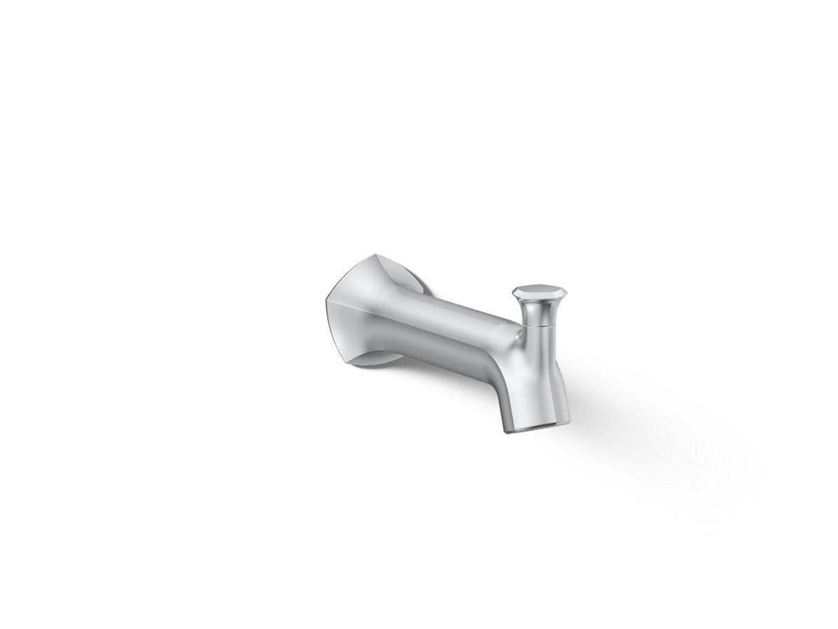 Occasion® Wall-mount bath spout with Straight design and diverter
