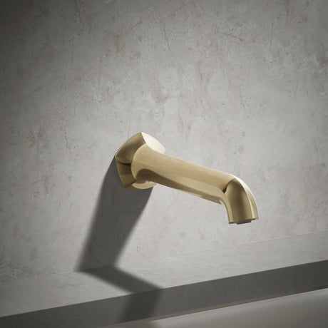 Occasion® Wall-mount bath spout with Straight design, 8"