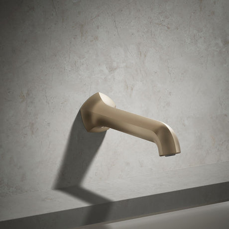 Occasion® Wall-mount bath spout with Straight design, 8"
