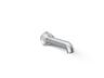 Occasion® Wall-mount bath spout with Straight design, 8"
