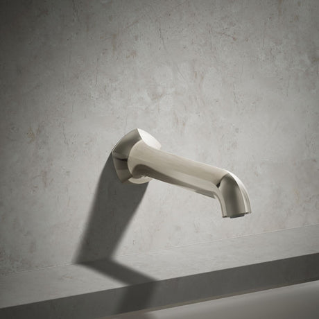 Occasion® Wall-mount bath spout with Straight design, 8"