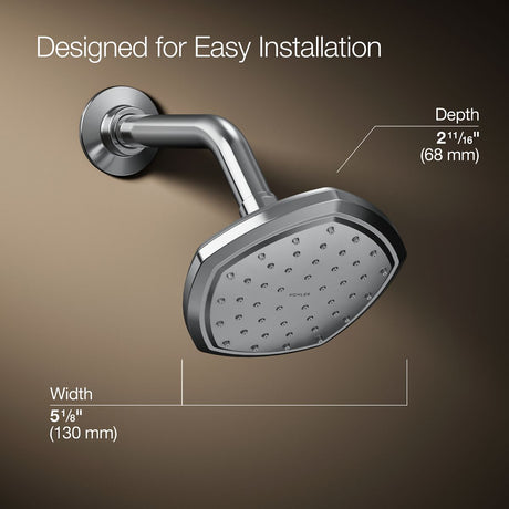 Occasion® Single-function showerhead, 1.75 gpm