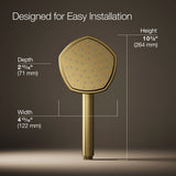 Occasion® Single-function handshower, 2.5 gpm