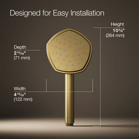 Occasion® Single-function handshower, 2.5 gpm