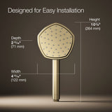 Occasion® Single-function handshower, 1.75 gpm