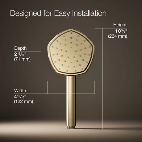 Occasion® Single-function handshower, 1.75 gpm