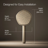 Occasion® Single-function handshower, 1.75 gpm