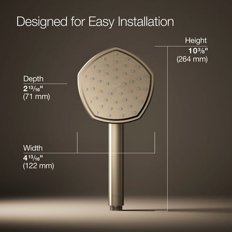 Occasion® Single-function handshower, 1.75 gpm