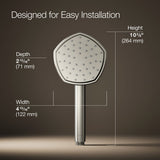Occasion® Single-function handshower, 2.5 gpm