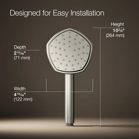 Occasion® Single-function handshower, 1.75 gpm