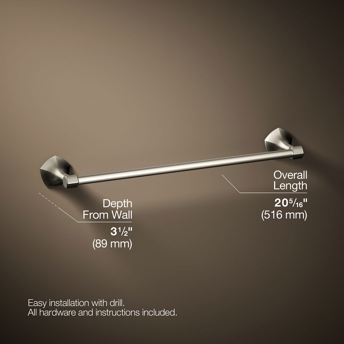 Occasion® 18" towel bar