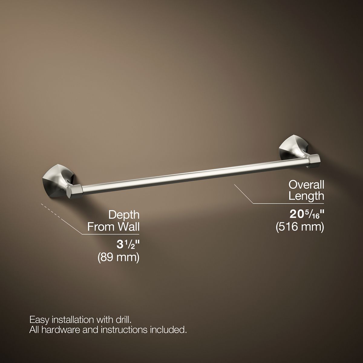 Occasion® 18" towel bar