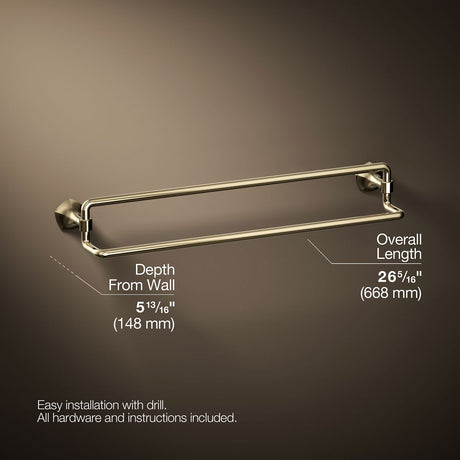 Occasion® 24" double towel bar