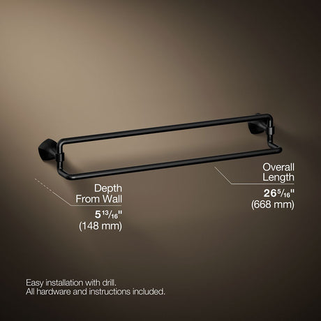 Occasion® 24" double towel bar