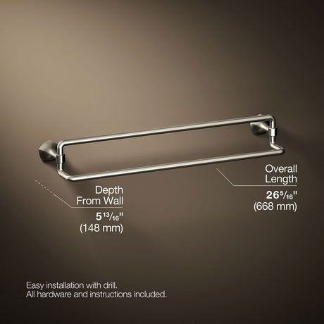 Occasion® 24" double towel bar
