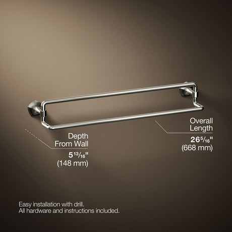 Occasion® 24" double towel bar