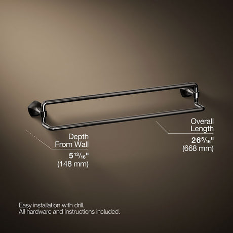 Occasion® 24" double towel bar