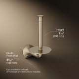 Occasion® Vertical toilet paper holder