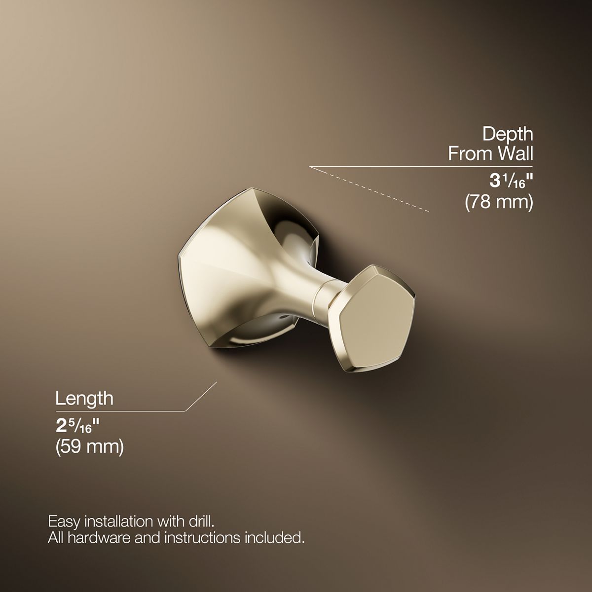 Occasion® Robe hook