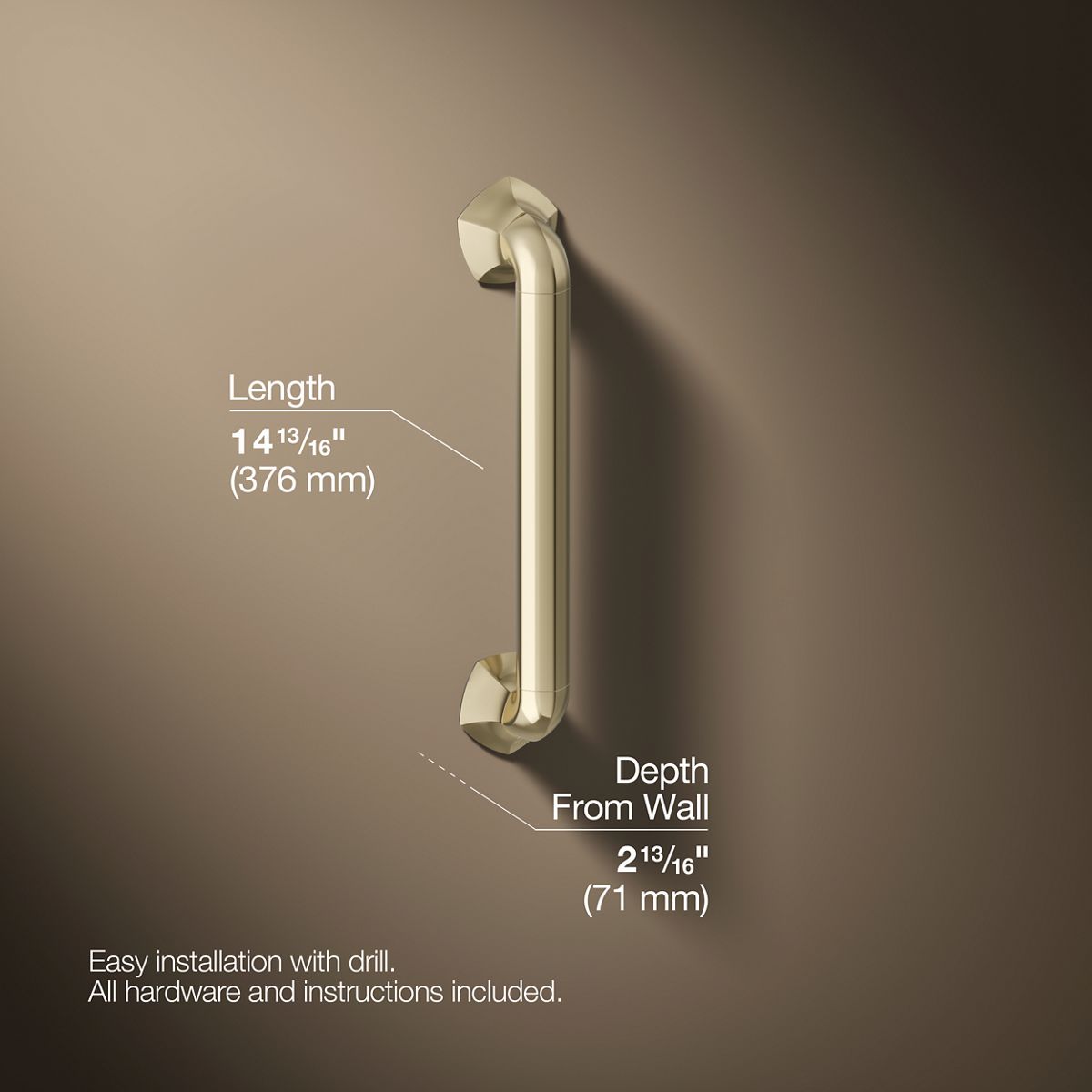 Occasion® 12" grab bar