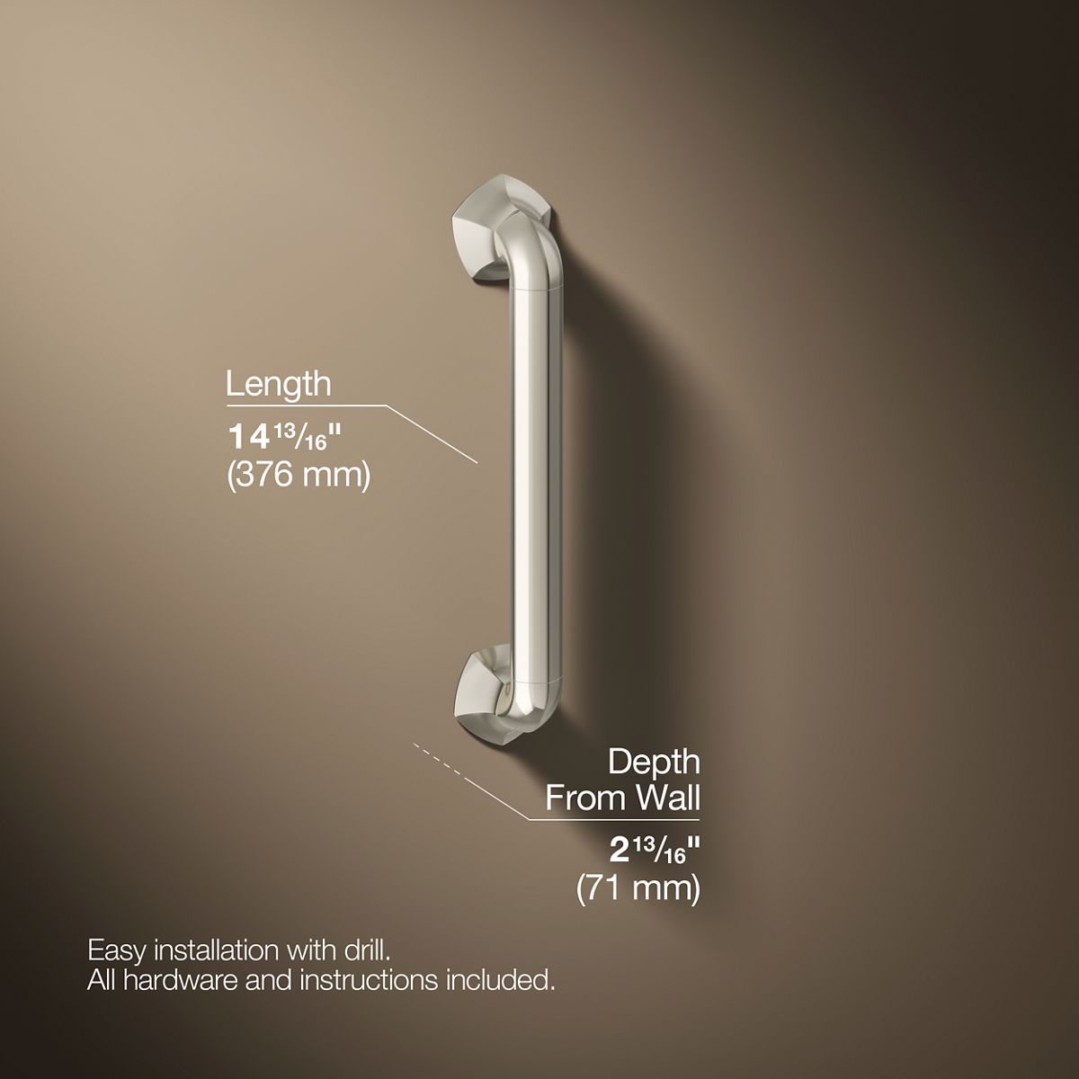 Occasion® 12" grab bar
