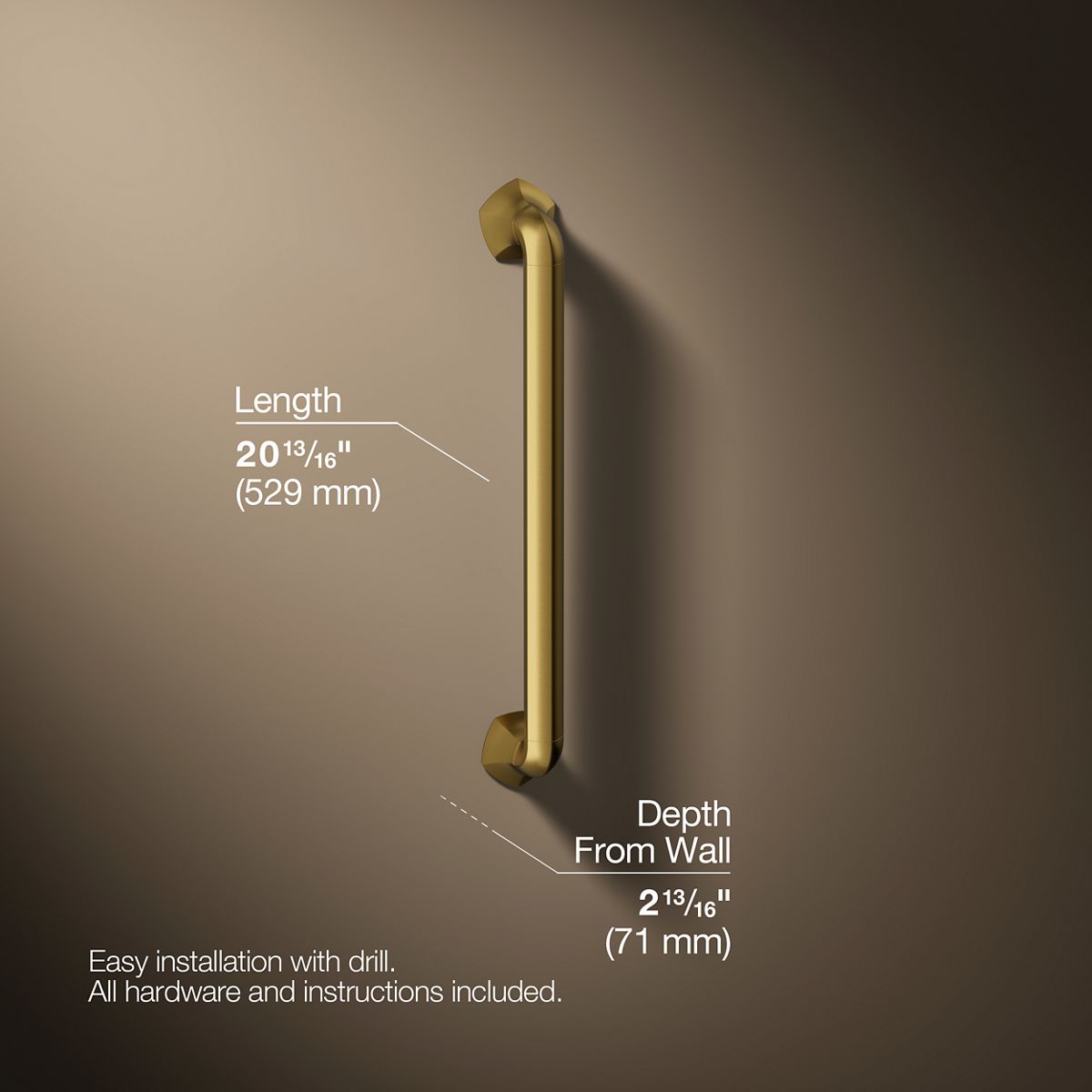 Occasion® 18" grab bar