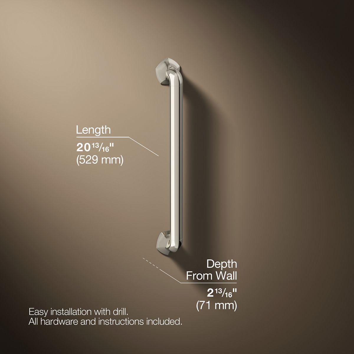 Occasion® 18" grab bar