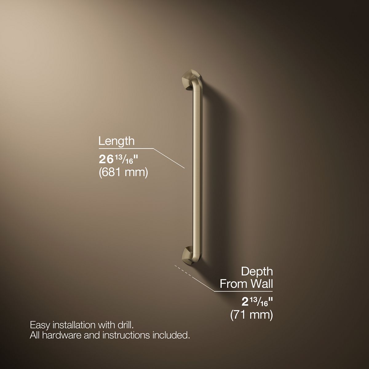 Occasion® 24" grab bar