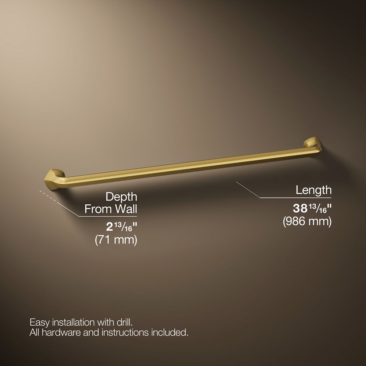 Occasion® 36" grab bar