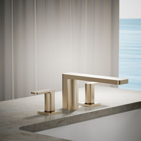 Parallel® Deck-mount bath faucet