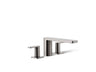 Parallel® Deck-mount bath faucet