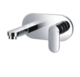 Wall mount basin faucet