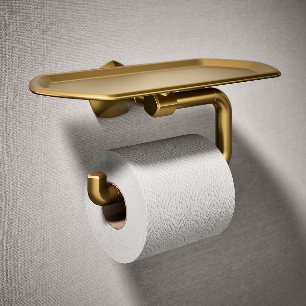 Occasion® Toilet paper holder with tray
