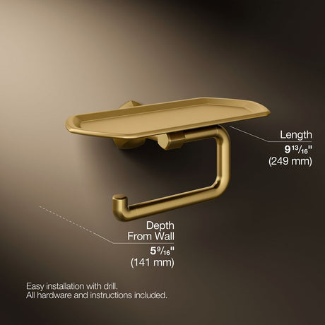 Occasion® Toilet paper holder with tray