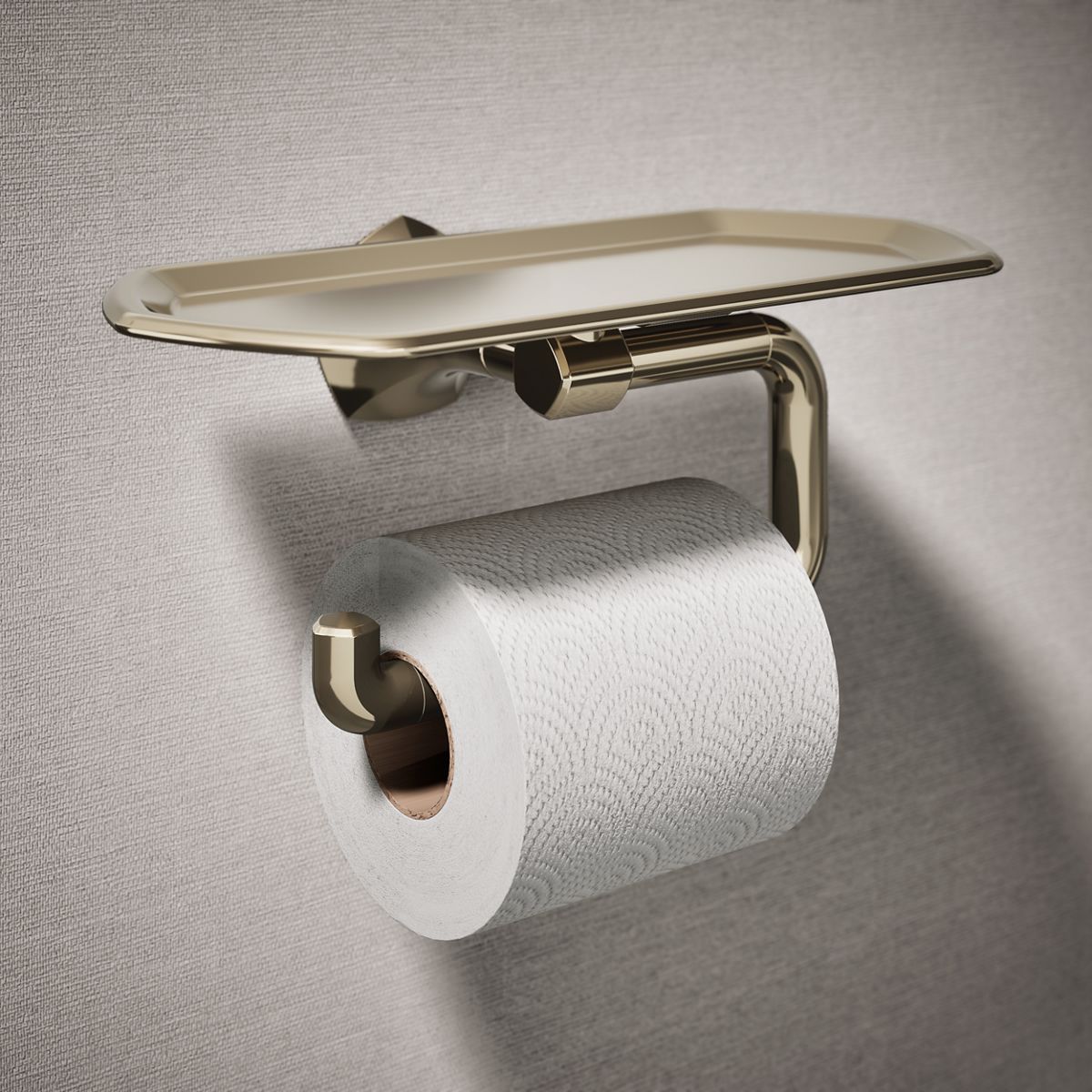 Occasion® Toilet paper holder with tray