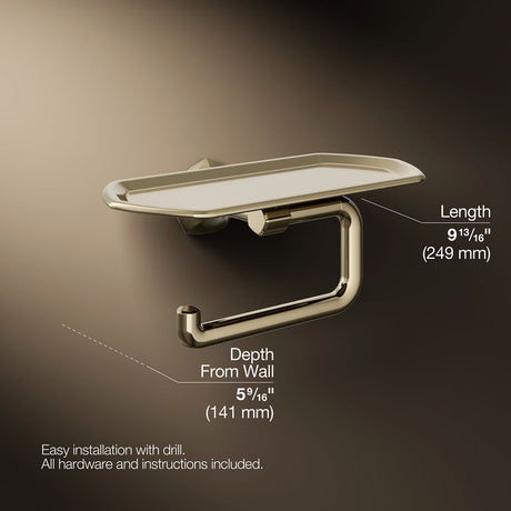 Occasion® Toilet paper holder with tray