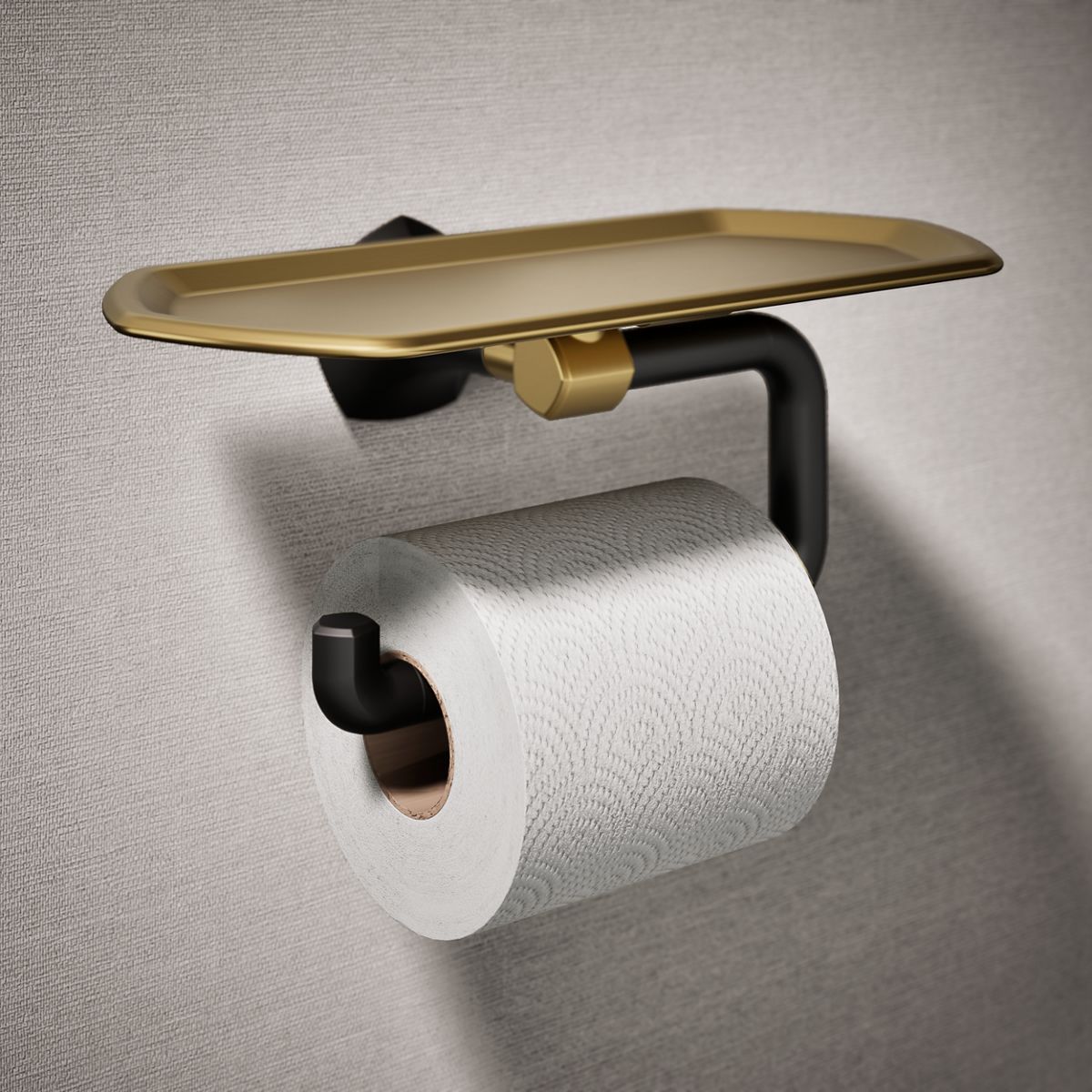 Occasion® Toilet paper holder with tray