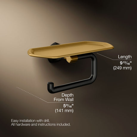 Occasion® Toilet paper holder with tray