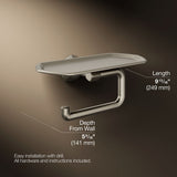 Occasion® Toilet paper holder with tray