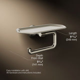 Occasion® Toilet paper holder with tray