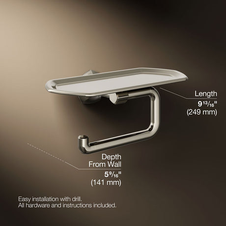 Occasion® Toilet paper holder with tray